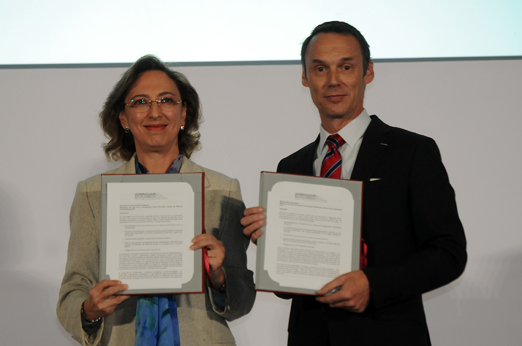 Con la declaración de siete compromisos, concluye en México la Conferencia del Consejo Internacional de Archivos