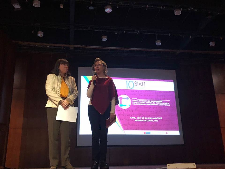 Concluyó el “10º Seminario Internacional de Archivos de Tradición Ibérica” con la lectura de la Declaración de Lima