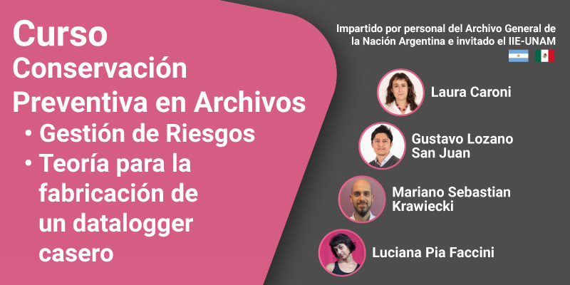 Curso Conservación Preventiva en Archivos