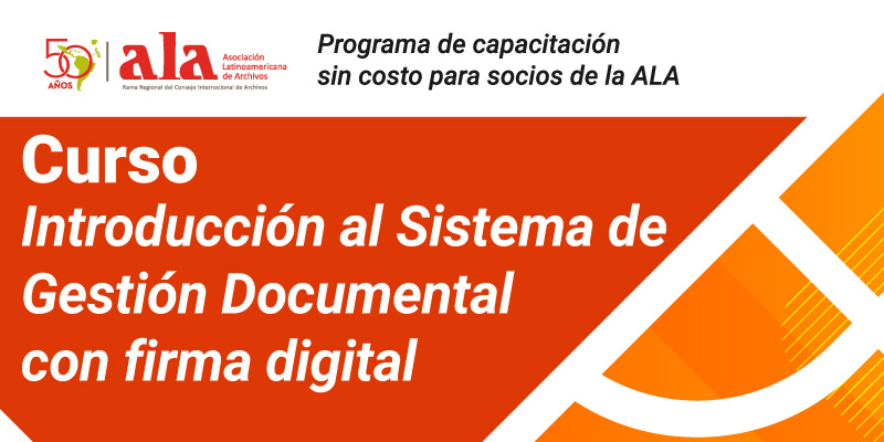 Curso Práctica de la preservación digital de documentos archivísticos