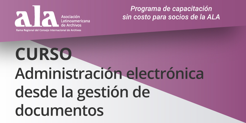Curso Administración electrónica desde la gestión de documentos
