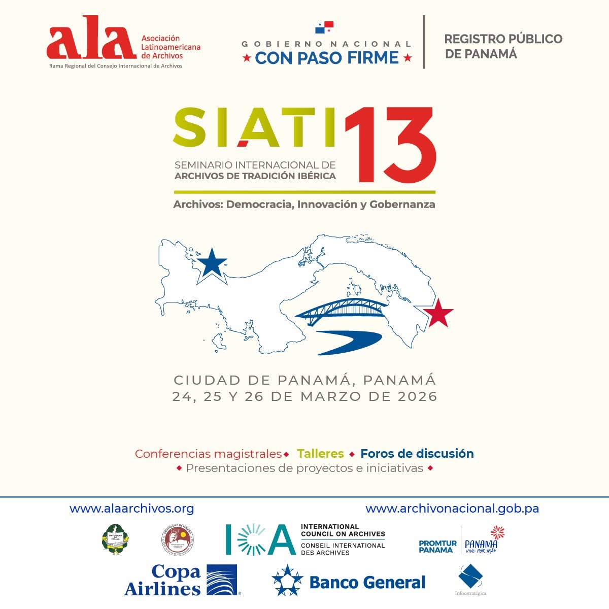 SIATI 13 – Seminario Internacional de Archivos de Tradición Ibérica / Iberoamericana